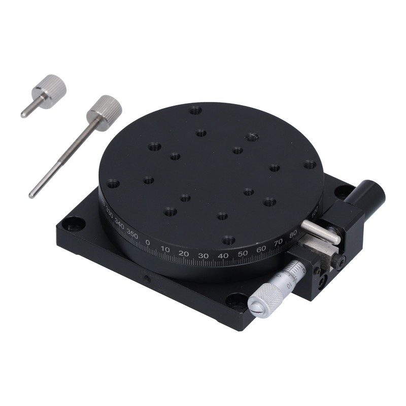 Manual Rotating Linear Stage Sliding Table Rough Tuning 360° with