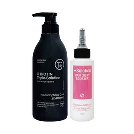 TS Biotin Shampoo TS Exbiotin 500g+Silky Booster 100g / 티에스 비오틴 샴푸 TS 엑스비오틴 500g+실키부스터 100g
