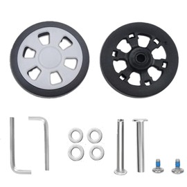 Luggage Wheels Replacement Wear Resistant Rubber Mute Caster Suitcase Replacement Wheels Luggage Replacement Wheels