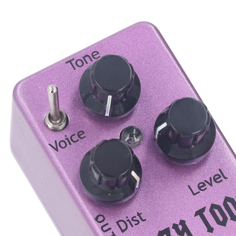 Electric Guitar Distortion Pedal Tone Distance Level Knob Aluminum Alloy
