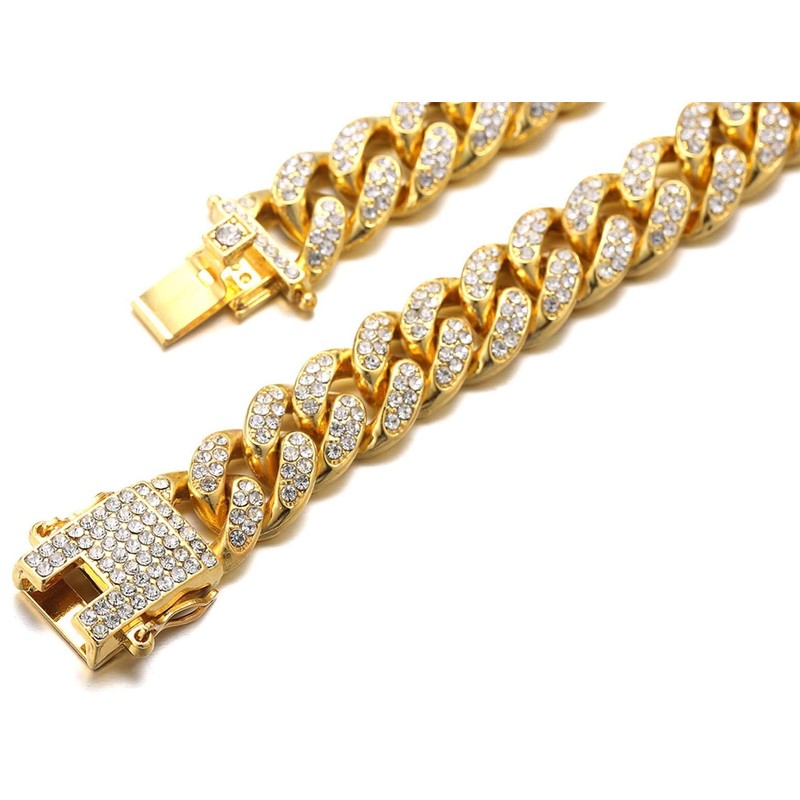 Halukakah Cat Collar - Carat - Iced Out Diamond Cuban