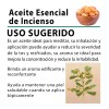 Laferv 4 Pack Aceite Esencial Incienso 100% Puro Importado 15
