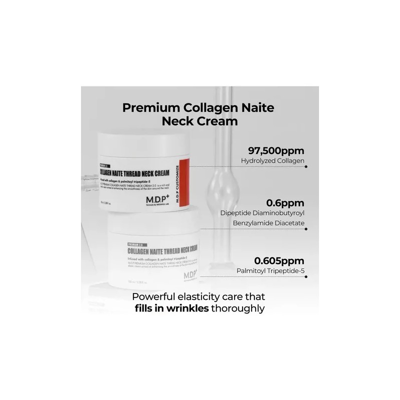 Crema Para El Cuello Con Hilo De Colágeno Premium Naite