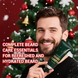 Body & Earth Mens Christmas Gift 2025 Advent Calendar Beard Care Grooming For Men Bath and Body Gift Set for men 24pcs Gift Set Selfcare & Bath Home Spa Gift Set for Men