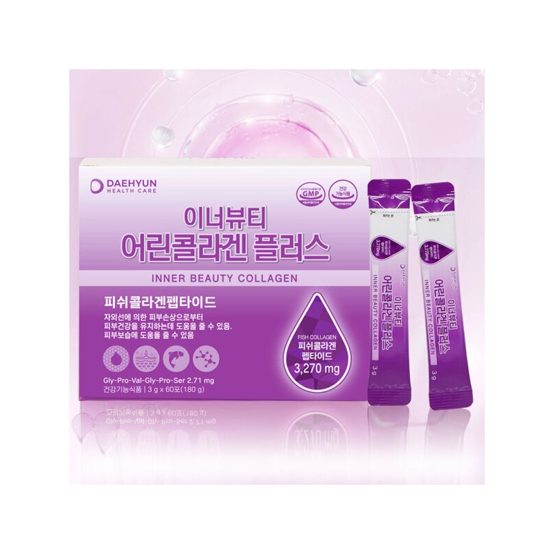 Daehyun Healthcare Inner Beauty Young Collagen Plus 3g x 60