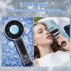 Oramuon High Power Handheld Fan with Ice Cooler and LED