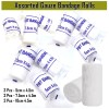 Individually Wrapped Guaze Bandage Rolls Pack of 9Pcs with 3