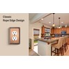 Henne Bery Rope Edge Decorative Wall Plate Switch Plate Outlet