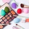 Juego De Esponjas Para Maquillaje Multicolor Cosmético Mujer