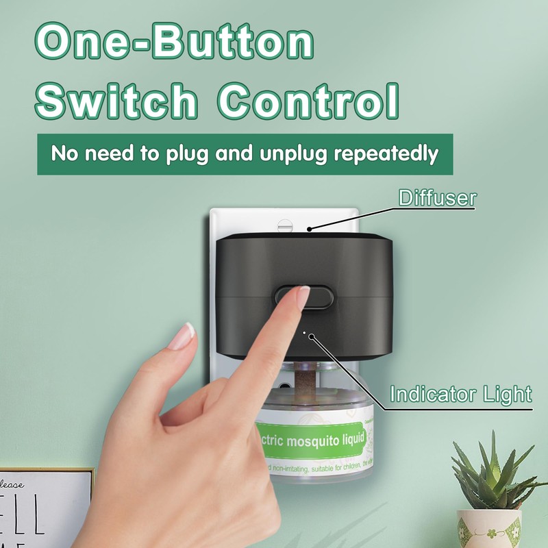 Simashts Bluetooth Mosquito Repellent Indoor Use, Electronic Mosquito Repellent Plug