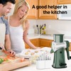 APSARAS USA Rotary Cheese Grater, 5 in 1 Rotary Grater,