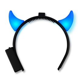 FlashingBlinkyLights Light up Blue Devils LED Headband (Set of 12)
