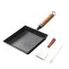 Toutrop 7.5" Cast Iron Omelette Pan, Rectangle Tamagoyaki Egg Roll