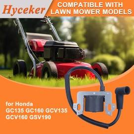 Hyceker Zündspule für Honda GCV160 GCV135 GCV190 GSV160 GSV190 GC135 GC160 GC190 GC160A GC160LA GC190A GC190LA HRB216 HRR216 HRS216 HRT216. , Ersetzt 30500-ZL8-014