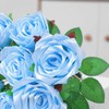 LatinaFlorista 300Pcs Premade Satin Ribbon Rose Petals Half-Finished for Eternal
