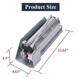 Replacement FBK-250 Fireplace Blower Kit for Superior dr-500cmn, lennox lmdv3530cnm, lmdv 3530 mpd3530cnm, Fireplace Blower Fan Kit for Lennox Superior Astria, 80l86 Blower Kit, Rotom hb-rb250 hbrb250