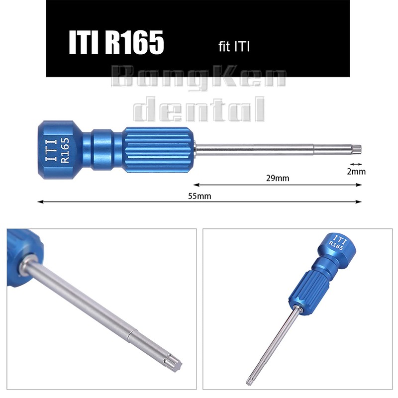 6pcs/Kit Implant Micro Screwdriver Oral Implant System Screwdriver Base Universal
