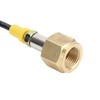 1.5m G1/2-14 CGA320 CO2 Tank Adapter Soda Hose Kit Accessories