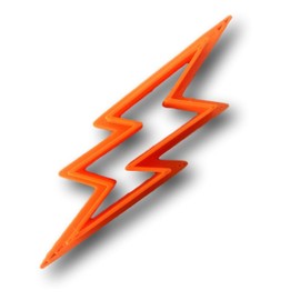 Lightning Bolt Cookie Cutter