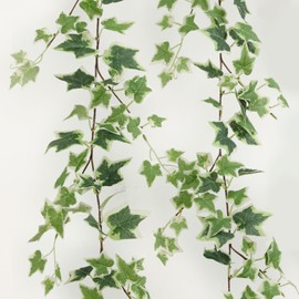 LILUYTO 2pcs Fake Vines Artificial Vines Ivy 71 Inch Fake Vine Silk Green Ivy Hanging Plant Greenery Decor Home Wall Vine Wedding Vine Indoor Ivy Outdoor Ivy (Ivy Light Green)