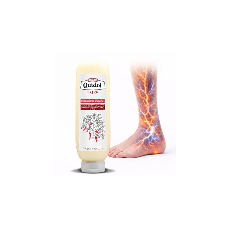 Ung Ento Dolor Intenso Tipo Neuropático Capsaicína Quidol Extra 150gr