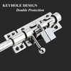 8in Slide Bolt Gate Latch 304 Stainless Steel Barrel Bolt