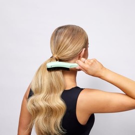Smooth Stick Mane Master™ Boar Bristle Hair Brush - All Hair Types - Green - Adults