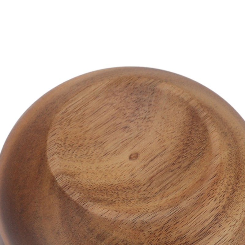 Wooden Men Shaving Bowl Burr Free Compact Shaving Cream Cup