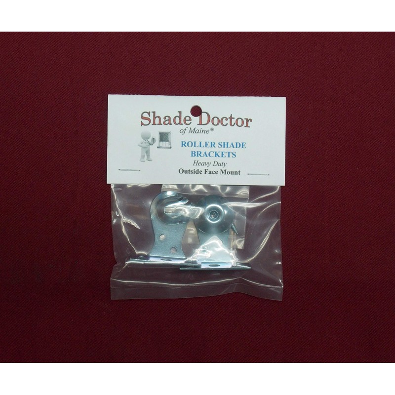 Shade Doctor of Maine 1 Pair Roller Window Shade Outside