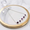 Philip Jones June Birthstone Bracelet Created with Alexandrite Zircondia® Crystals