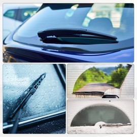 ACROPIX Rear Windshield Wiper Blade Arm Assembly Fit for Acura MDX - Pack of 2 Black