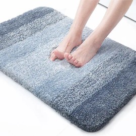 Tapetes De Baño Suave Y Absorbente Antideslizante 50x76cm                                                                                             