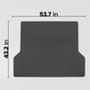 BDK Heavy Duty Rubber Cargo Mat Liner - All-Weather Trunk