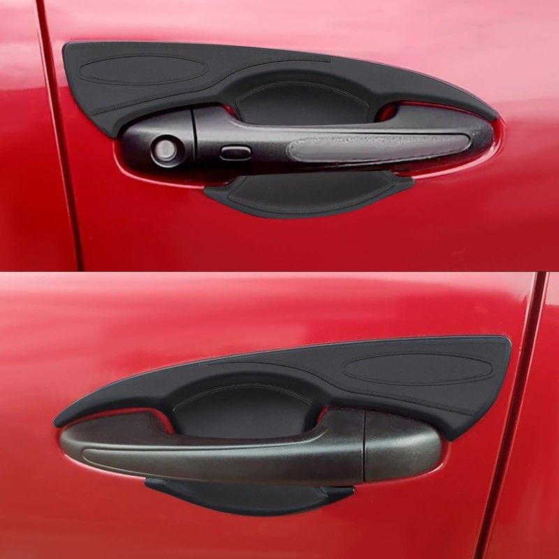 SUERAUTO4X4 Door Handle Bowl Insert Cover for Toyota Hilux 2015-2025