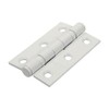 TIMCO Twin Ball Bearing Hinges Steel White - 76 x