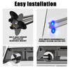 WINECO Traffic Advisor Lights Bar 128 LED Strobe Light Emergency