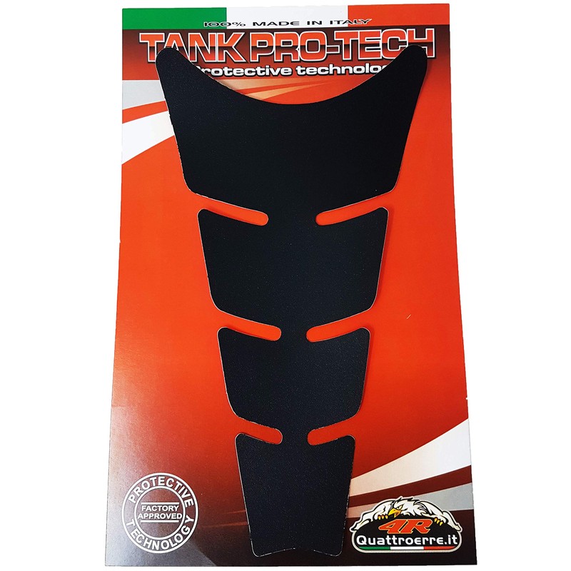 Quattroerre 18191 Tank Protector for Moto Flat Black Embossed