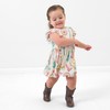 Little Sleepies Short Sleeve Twirl Dress with Bodysuit for Girls,