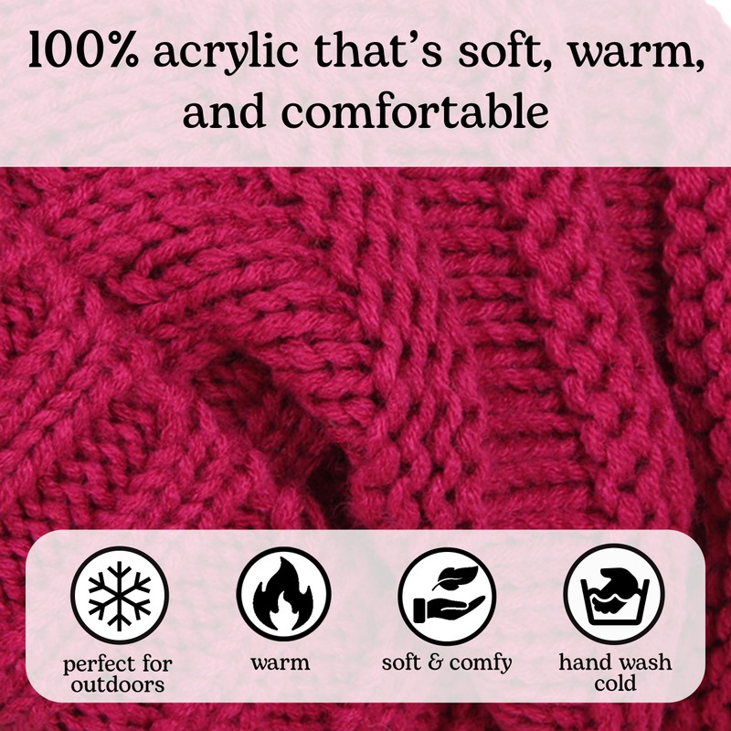 Funky Junque Exclusives - Gorro holgado de gran tamaño para