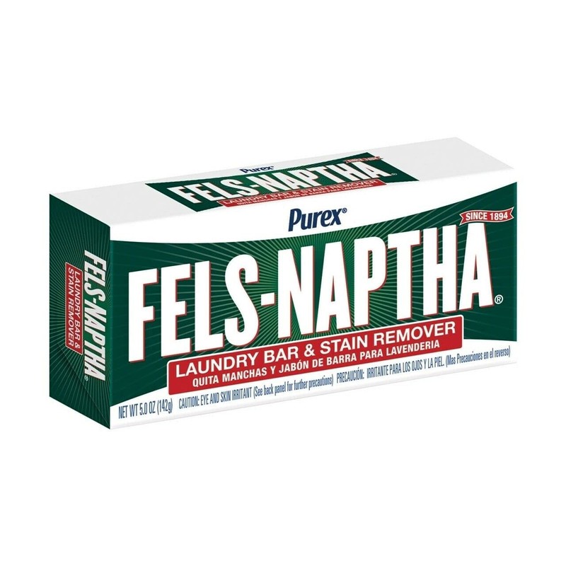Fels Naptha Laundry Bar and Stain Remover, 5.0 Oz