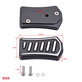 Footrest Billet Wide Foot Pegs Pedals For Honda Rebel 300 500 CMX CMX500 CMX300