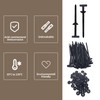 NEW Nylon Universal Cable Ties, Heavy Duty Self-Locking Zip Ties,
