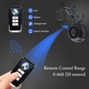 USUPERINK 110dB Bike Alarm Wireless Vibration Motion Sensor with USB