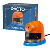 X-ACTO Crayon Pro Electric Sharpener, SafeStart Automatic Motor, Great for