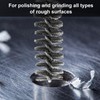 Pack of 14 Wire Brush Drill with Hexagonal Bar Stainless