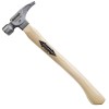 Stiletto TI16SC 16 Oz. Titanium Smooth Face Hammer, 18"Curved Hickory