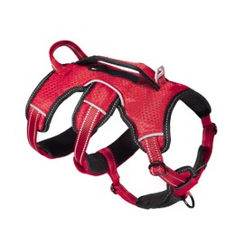 Tuff Pupper Escape Proof No Escape Dog Harness | 5 Point Adjustable Fit Harness for Dogs | Padded Dog Harnesses | Handle Dog Lift Harnesses