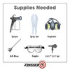 Zinsser 293234 Dryfall Commercial & Industrial Waterborne Coating, 5 Gallon,