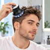 Cordless Circular Hair Clipper – 3–12 mm Self-Haircut Trimmer with