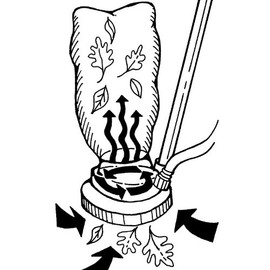 Ocean Blue Water Products Leaf Eater with Brushes & Wheels